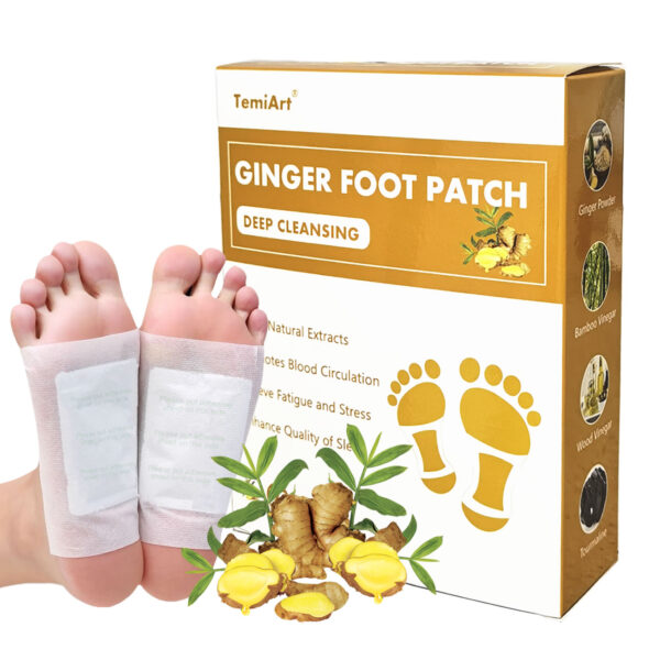 ginger foot pads